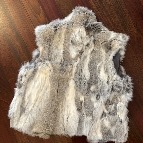 Adrianne Landau Rabbit Fur Vest - Picture 3 of 4